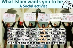 34-What Islam wants you to be A Social activist