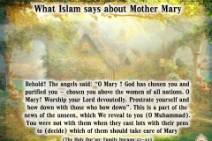 37-What Islam says about Mother Mary
