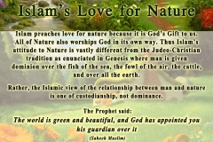 38-Islam's Love for Nature
