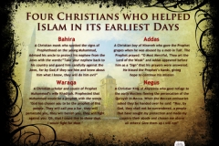 56-Four Christians Who Helped Islam In Its Earliest Days