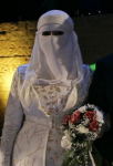 Palestinian bride from a conservative family, West Bank