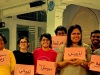 Happy-Visitors-with-their-names-inscribed-in-beautiful-Arabic-calligraphy.